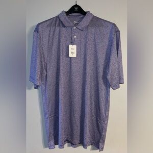 NWT Oxford America Men’s Grape Golf Shirt / Polo, Size XXXL